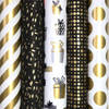 Gatsby cadeaupapier - Extra sterk premium assortiment inpakpapier - 2 meter x 70 cm - 5 Rollen