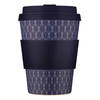 Ecoffee Cup Tsar Bomba PLA - Koffiebeker to Go 350 ml - Paars Siliconen