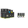 Inktmedia® - Inktcartridge - Geschikt Set Lexmark 100XL inktcartridge hoge capaciteit - Cartridge met Inkt