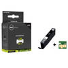 Inktmedia® - Inktcartridge - Geschikt Canon CLI-551GY XL inktcartridge Grijs MET CHIP - Cartridge met Inkt