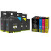 Inktmedia® - Inktcartridge - Geschikt Set Epson 27XL T2711 tot T2714 inktcartridge Zwart Cyaan Magenta Geel hoge capa...