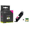 Inktmedia® - Inktcartridge - Geschikt Canon CLI-571M XL inktcartridge magenta hoge capaciteit - Cartridge met Inkt