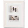 Fotolijst Tweeluik - Fotomaat 15x10cm - Polar Wit - Hout - Home