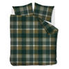 Beddinghouse Flanel Dekbedovertrek Marnix - Groen - 2-Persoons 200x200/220 cm