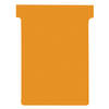 Nobo T-planbordkaarten index 3, ft 120 x 92 mm, oranje