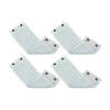 Leifheit - Clean Twist XL / Combi Clean XL vloerwisser vervangingsdoek met drukknoppen – Micro Duo – 42 cm / set van 4