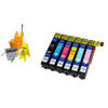 Inktmedia® - Inktcartridge - Geschikt Epson 24XL SET Reinigings inktcartridges - Cartridge met Inkt