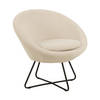 Center fauteuil beige.