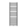 Badkamerradiator Sahara 600x1800 mm antraciet recht met middenaansluiting LuxeBath