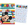 Disney Uitnodiging Met Envelop Mickey Mouse 14,5 Cm 5 Stuks