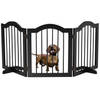 Paws and Claws - Hondenhek -Deurhekje - Dog barrier - 154,5 x 61 cm - Opvouwbaar - Zwart