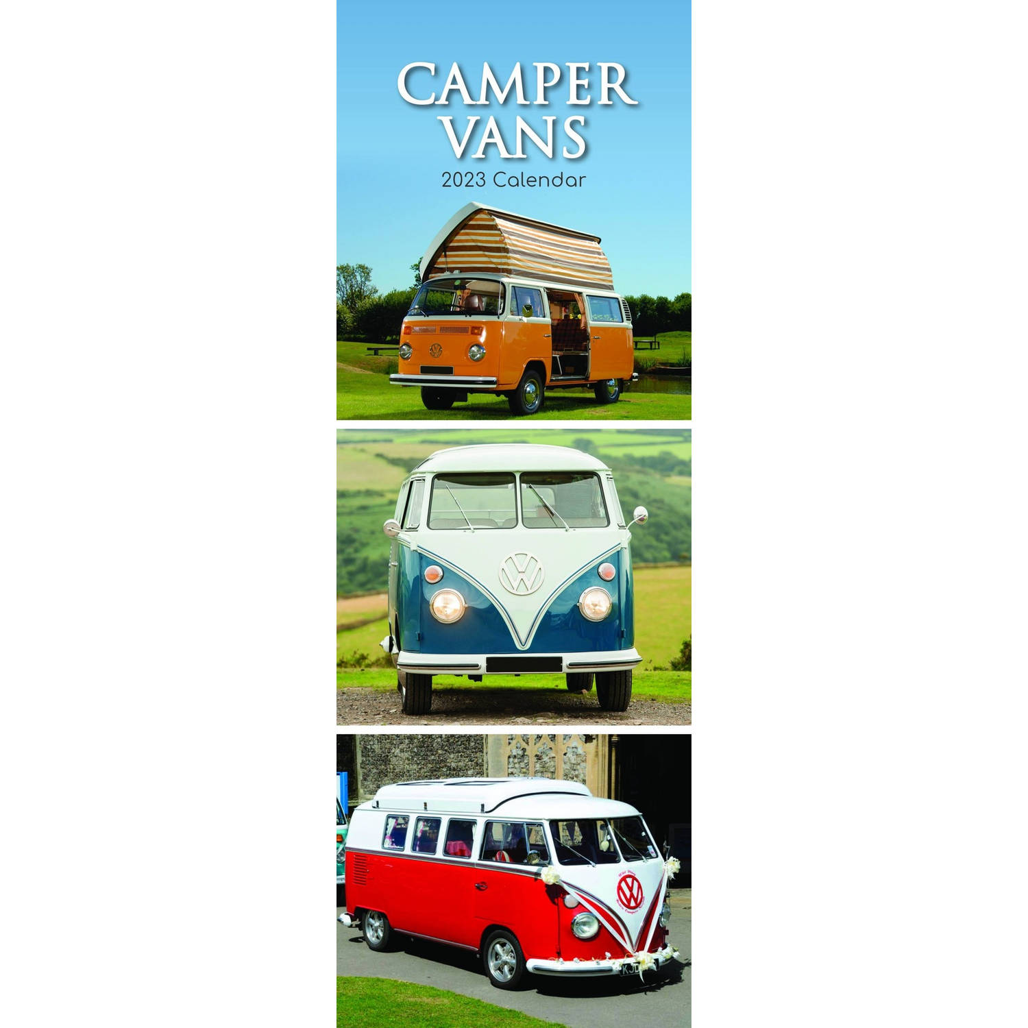 Volkswagen Camper Kalender 2023 Slimline