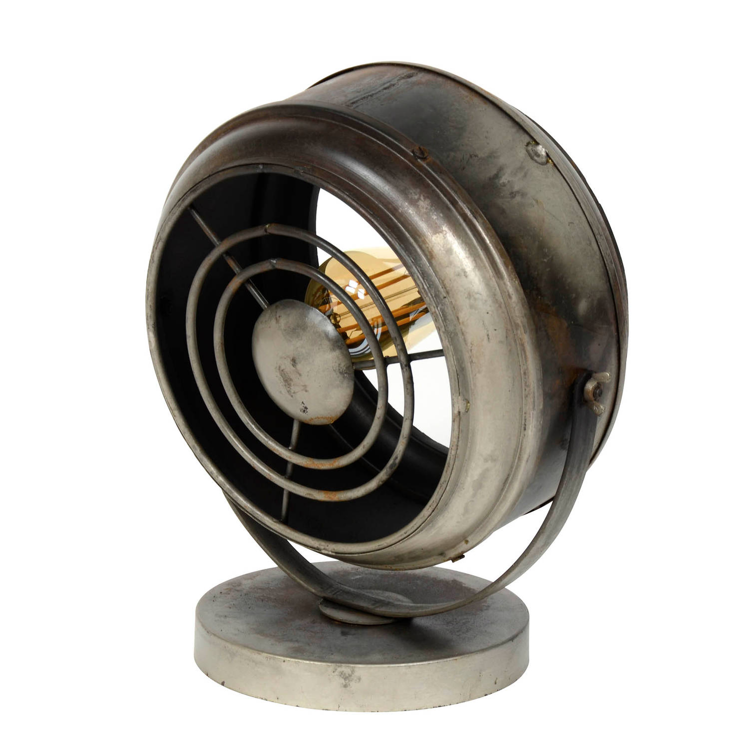 Hoyz - Tafellamp Beam - Industrieel - 1 Lamp - Grijs