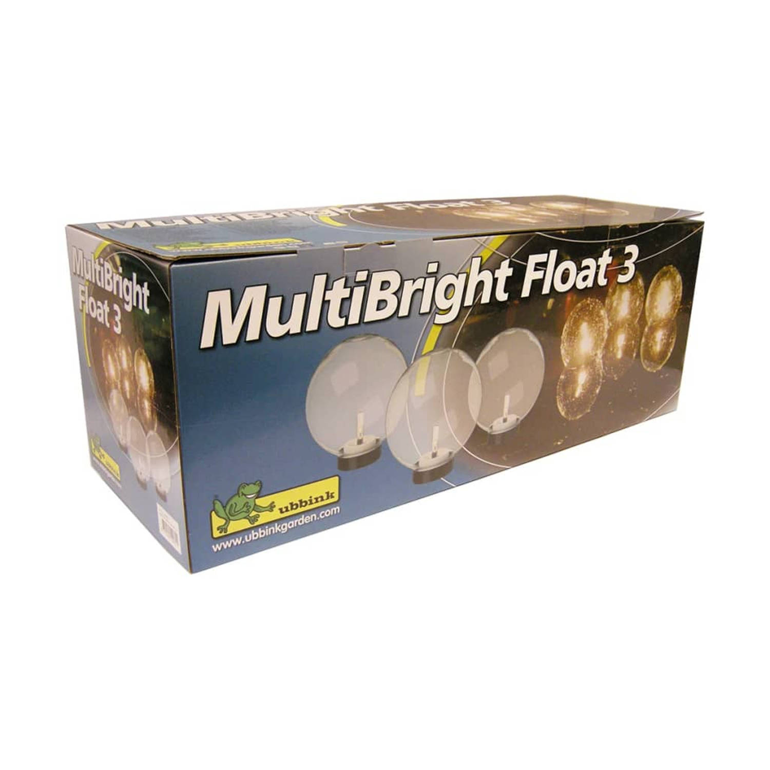 Ubbink MultiBright float drijvende lichtbol LED, set van 3