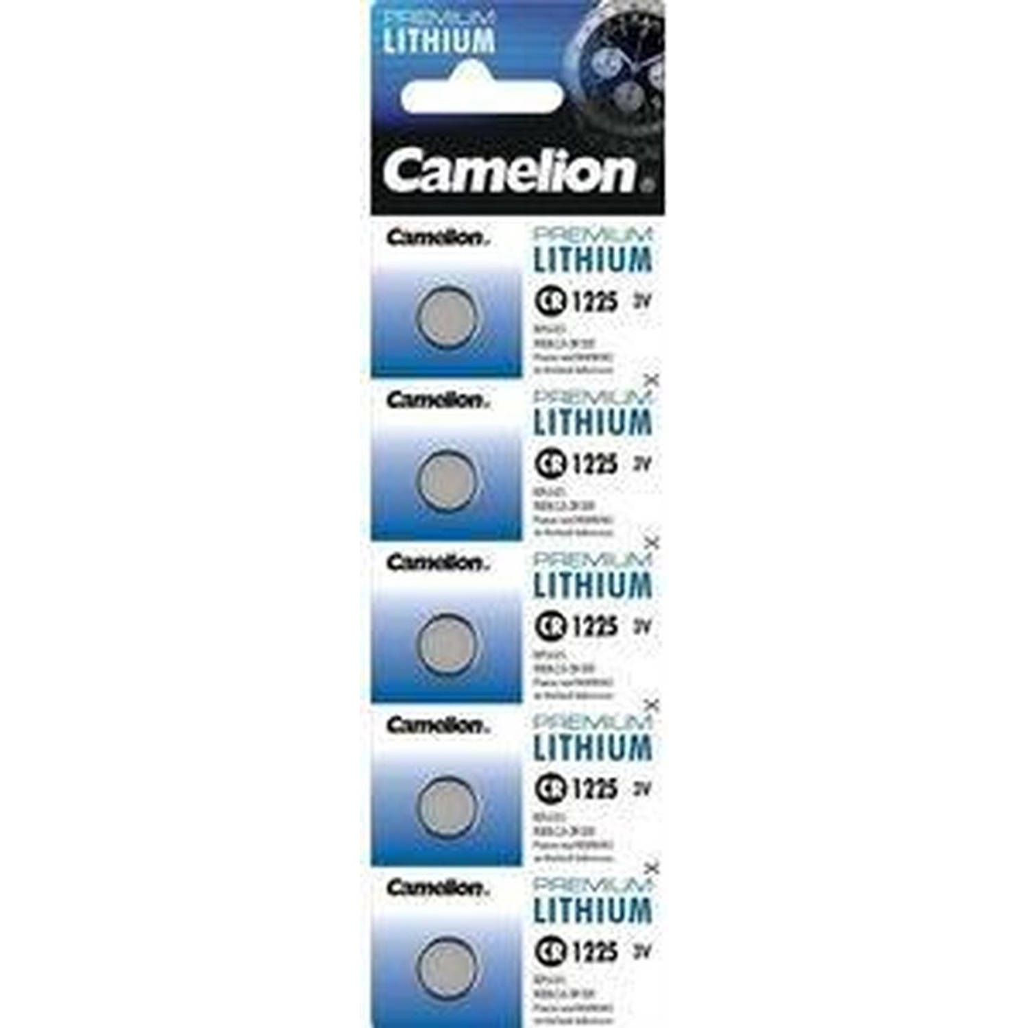 Camelion Lithium knoopcel CR1225 (5 stuks)