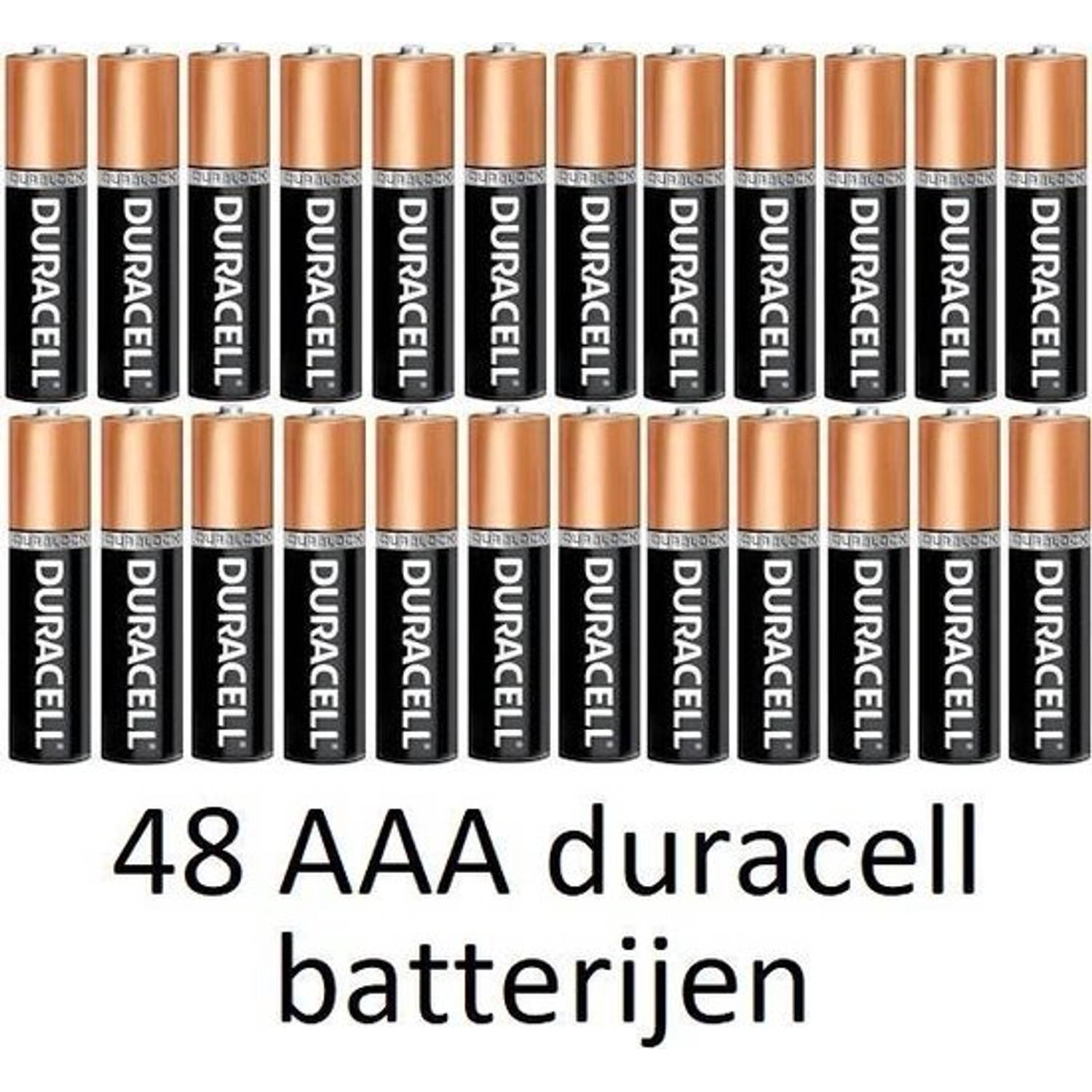 48 Stuks Aaa Duracell Alkaline Batterijen