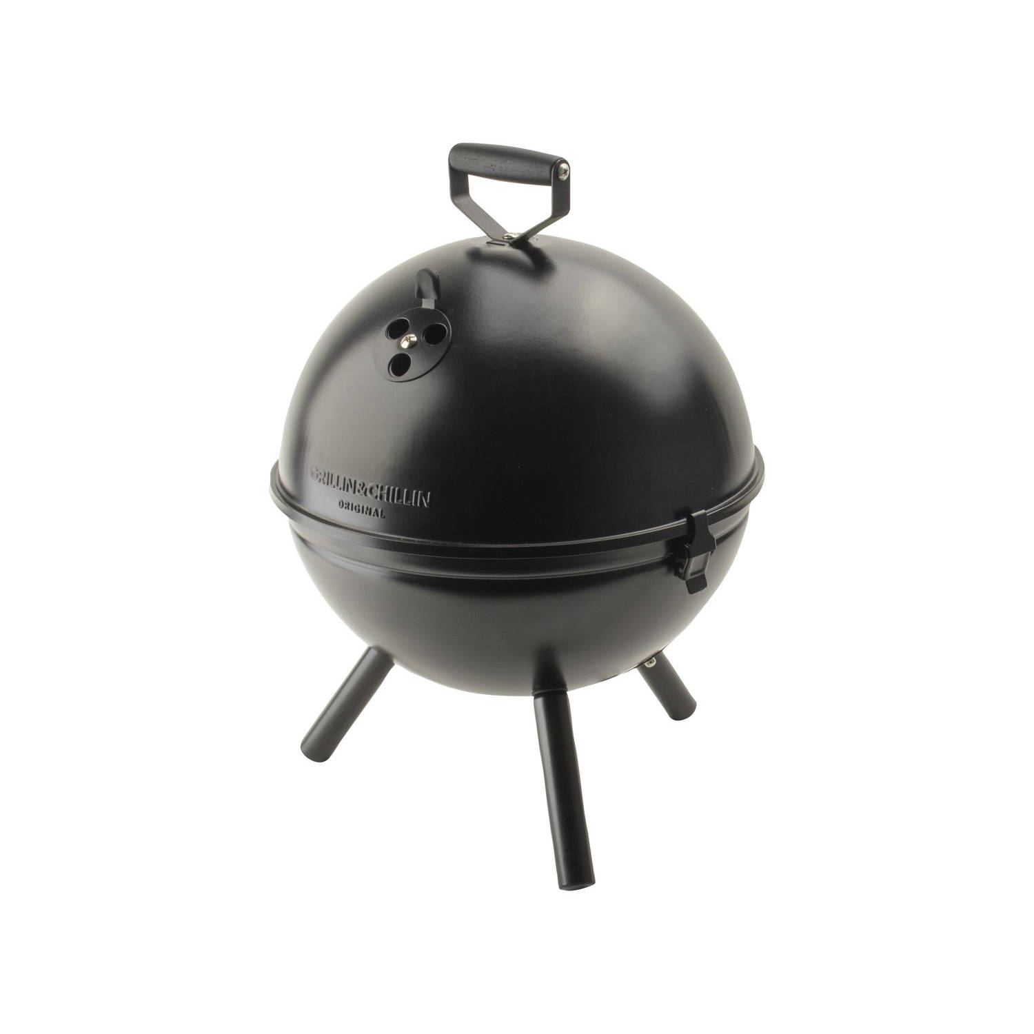 Gusta BBQ bolvorm ø30,5cm zwart - Grillin'& Chillin'