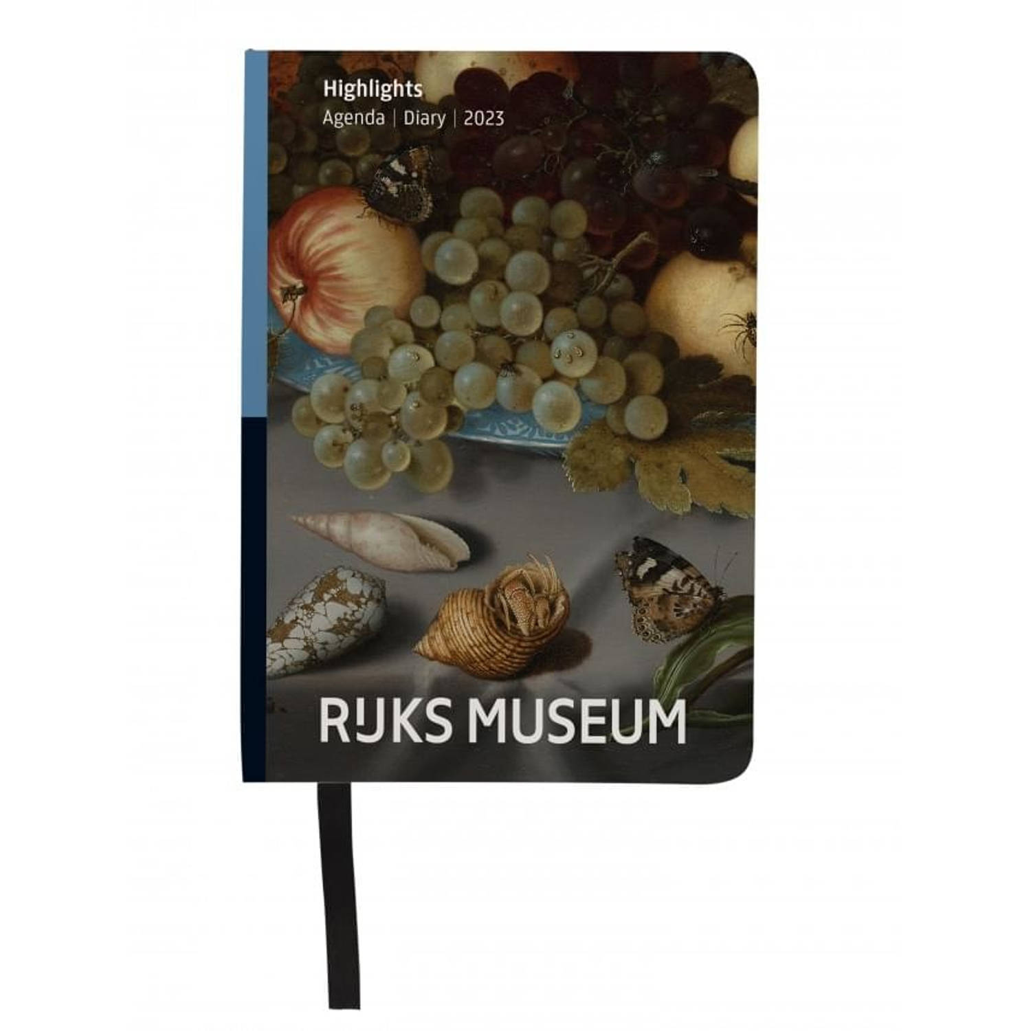 Bekking & Blitz - Miniagenda 2023 - Rijksmuseum Amsterdam mini agenda 2023 - Zakagenda - 11 x 15 cm - Kunstagenda - Museumagenda - Met handig leeslint - Weekoverzicht op 1 pagina