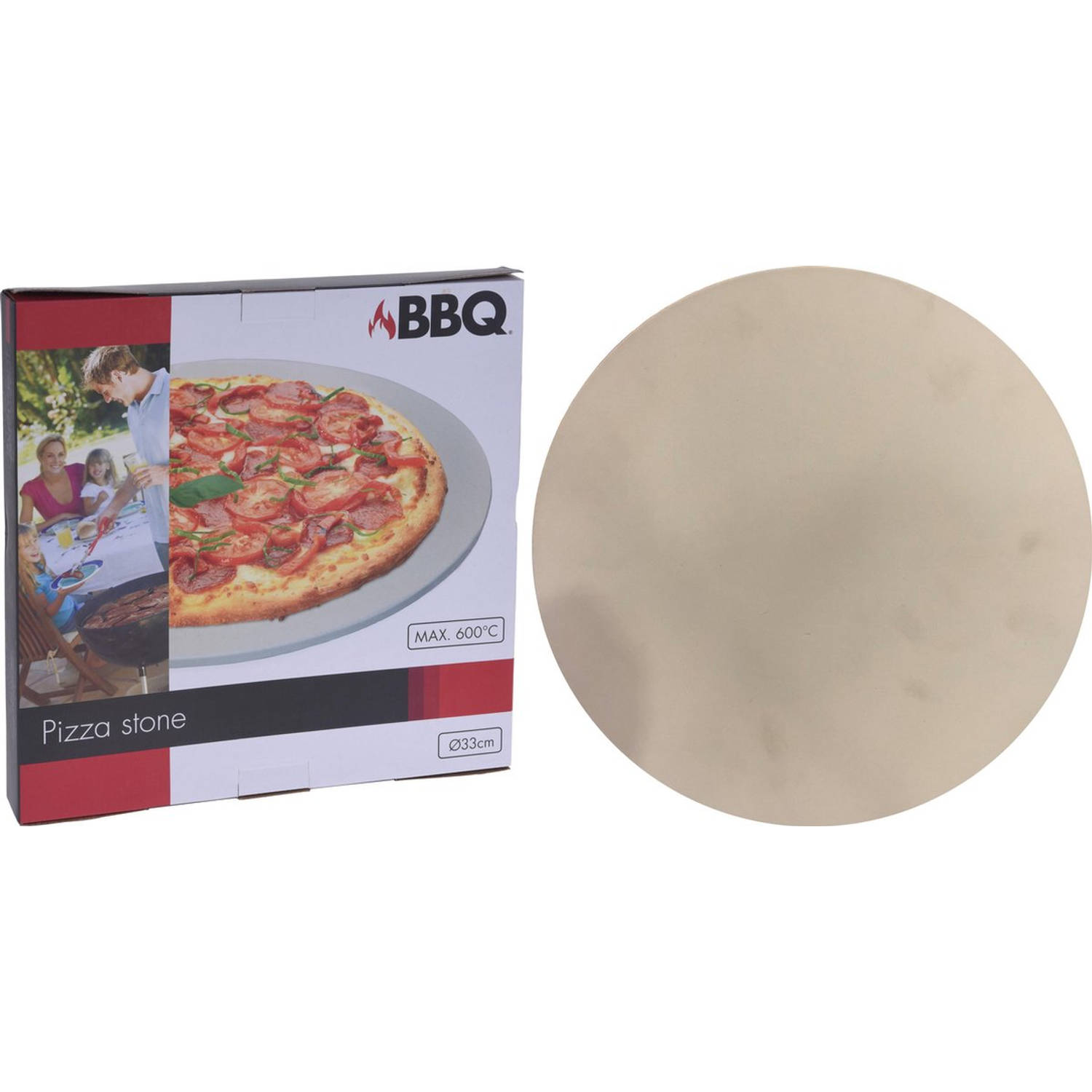 Maxxgarden Bbq Pizzasteen Pizza Stone Rond Medium (33 Cm)
