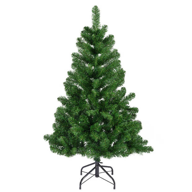 Bellatio Decorations kunst kerstboom/kunstboom groen 150 cm - Kunstkerstboom