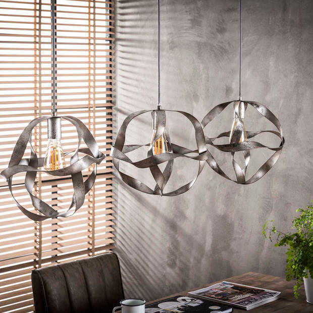 D - Hoyz - Hanglamp Twist - 3x Ø30 - 120x30x120 - Glas