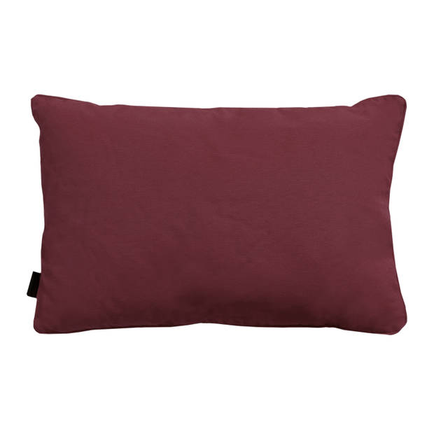 Madison - Sierkussen - Panama bordeaux - 60x40 - Rood