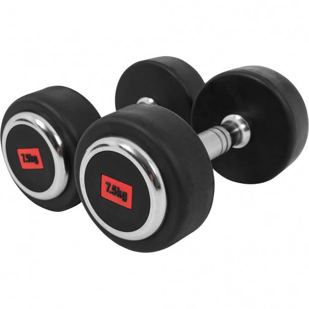 Gorilla Sports Dumbbell set 15 kg - Professionele Halters - 2 x 7,5 kg