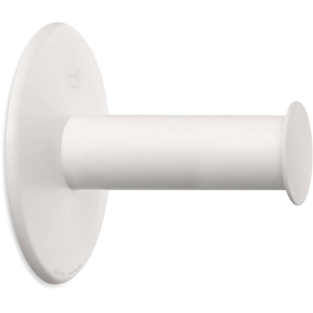 Koziol Recycled - Plug'N'Roll Toiletrolhouder - Gerecycled Kunststof - Wit