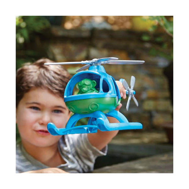 Green Toys - Helikopter Blauw