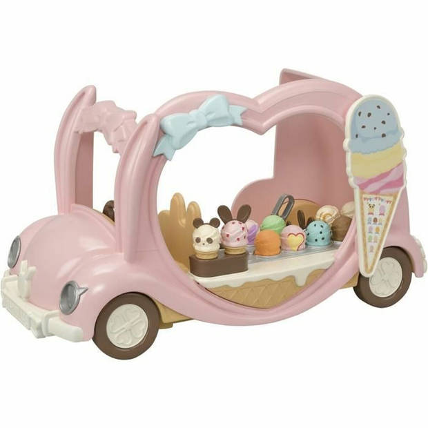 Pop Sylvanian Families Ice Cream Van Actiefiguren