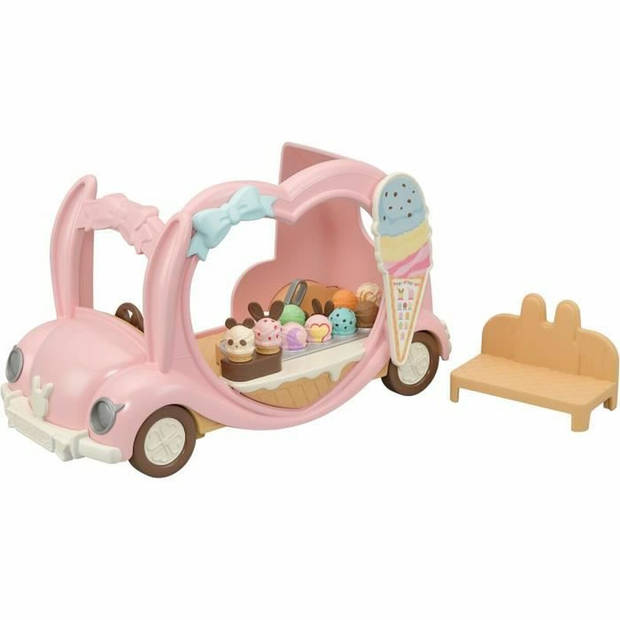 Pop Sylvanian Families Ice Cream Van Actiefiguren