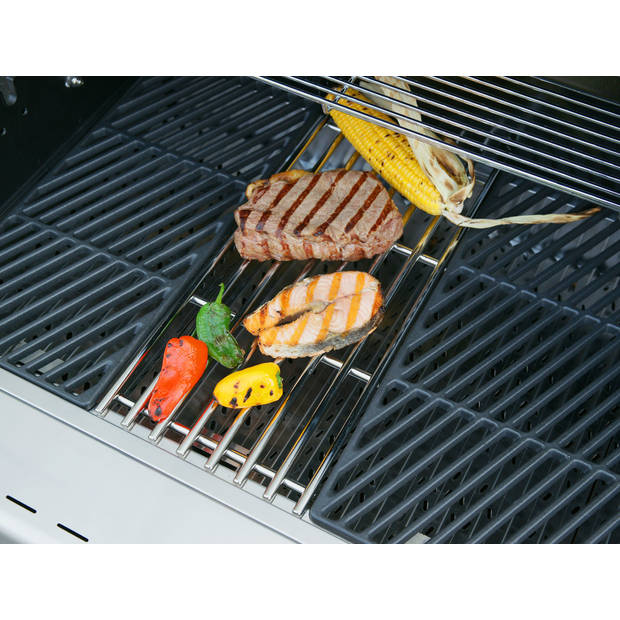 Outdoor Chef - BBQ Accessoire Rooster Dualchef - Roestvast Staal - Zilver