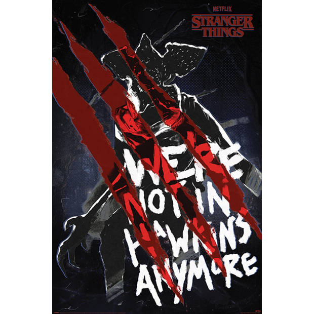 Poster Stranger Things 4 Not in Hawkins 61x91,5cm