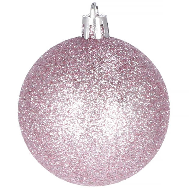 Kerstballen 100 Stuks Roze Tinten