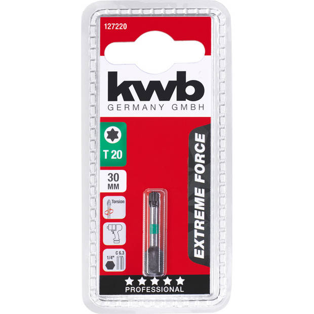 KWB Bit Torx 20 - 30 mm EXTREME FORCE