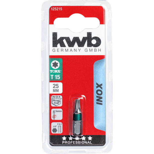 KWB Bit Torx 25- 25 mm INOX