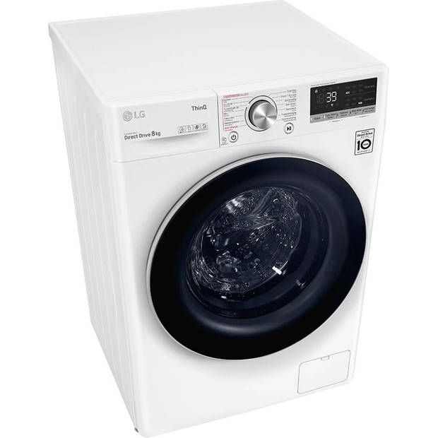 LG F4WV708S1E wasmachine 8 kg Turbowash 360 stoom