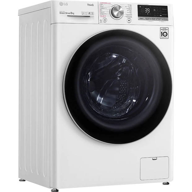 LG F4WV708S1E wasmachine 8 kg Turbowash 360 stoom