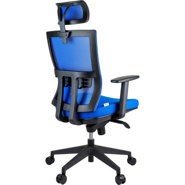 MaxxHome Luxe Mesh Ergonomische Bureaustoel - High-end - Blauw