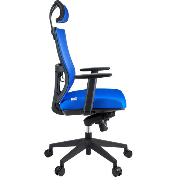 MaxxHome Luxe Mesh Ergonomische Bureaustoel - High-end - Blauw