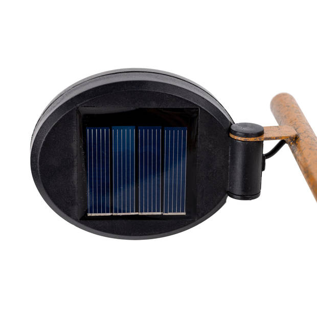 MaxxGarden Solar Stalamp - Roest - 12x90cm - 2 stuks