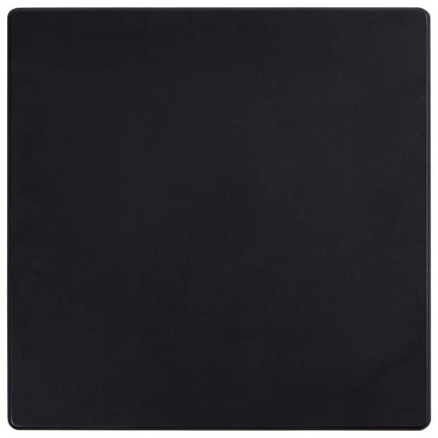 vidaXL 3-delige Barset kunststof zwart
