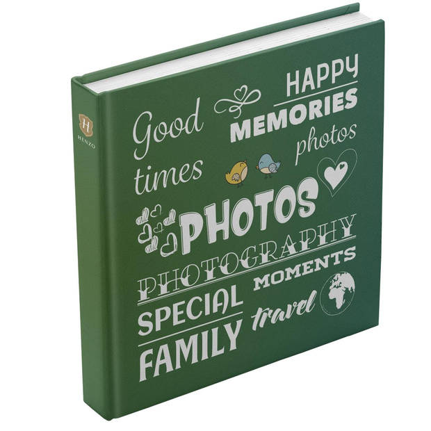 Henzo Fotoalbum - Fantasy Wording - foto's - Groen