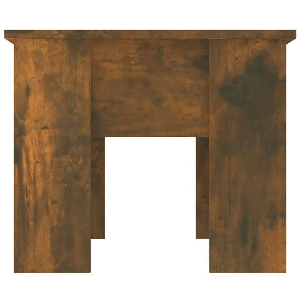 vidaXL Salontafel 79x49x41 cm bewerkt hout gerookt eikenkleurig