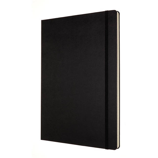 Moleskine notitieboek, ft A4, gelijnd, harde cover, 192 blad, zwart