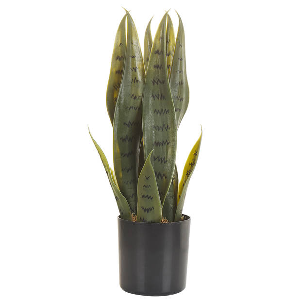 Beliani SNAKE PLANT - Kunstplant-Groen-Synthetisch materiaal