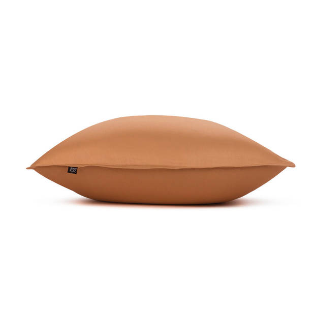 Zo Home Satinado Kussensloop Katoen Satijn - cognac brown 40x80cm