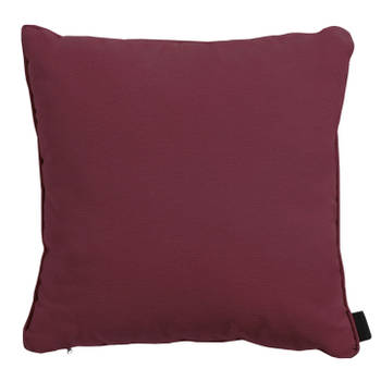 Madison - Sierkussen - Panama bordeaux - 60x60 - Rood