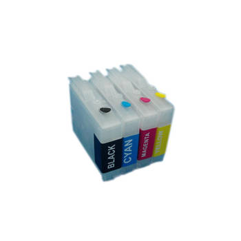 Inktmedia® - Geschikt Brother LC-1000 / 970 Set Navulbare cartridges