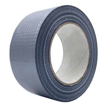 DULA Duct tape - Grijs - 50 mmx50m - 1 Rol Ducktape - Zilver - Reparatie tape